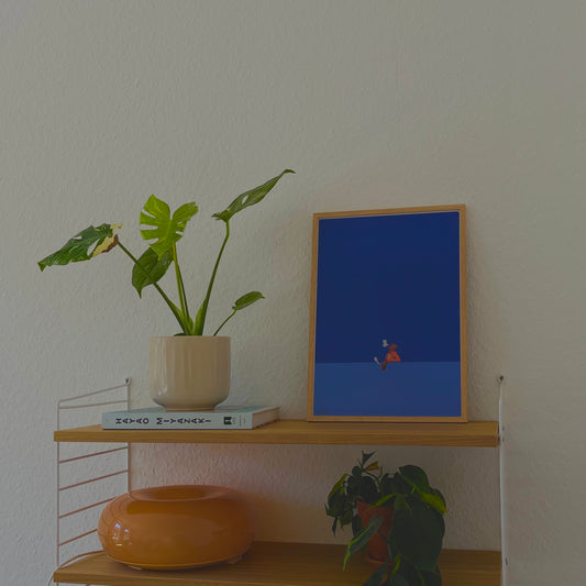 '5:15 pm smoke' - Art Print