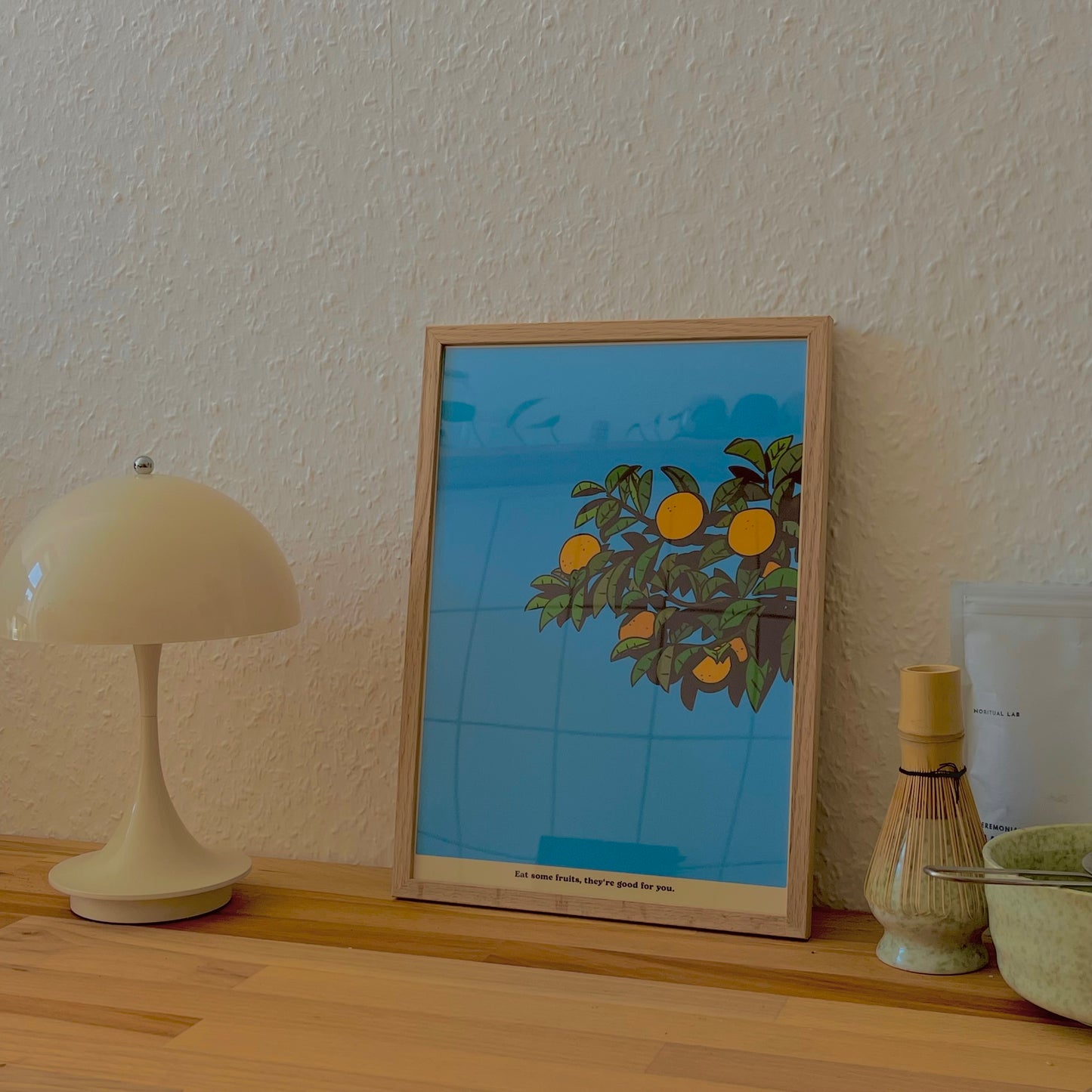 'Eat some fruits' - Art Print