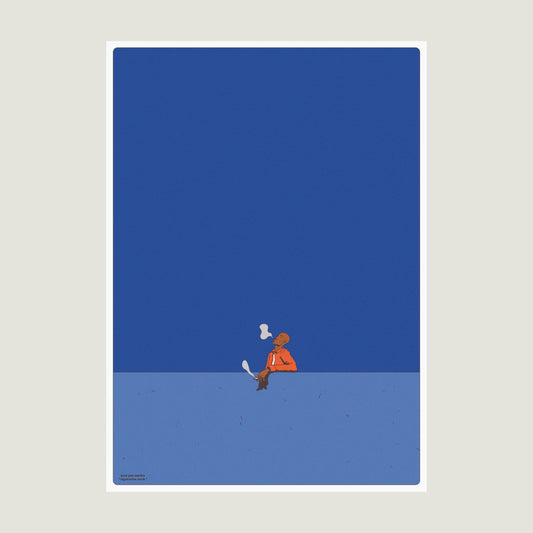 '5:15 pm smoke' - Art Print
